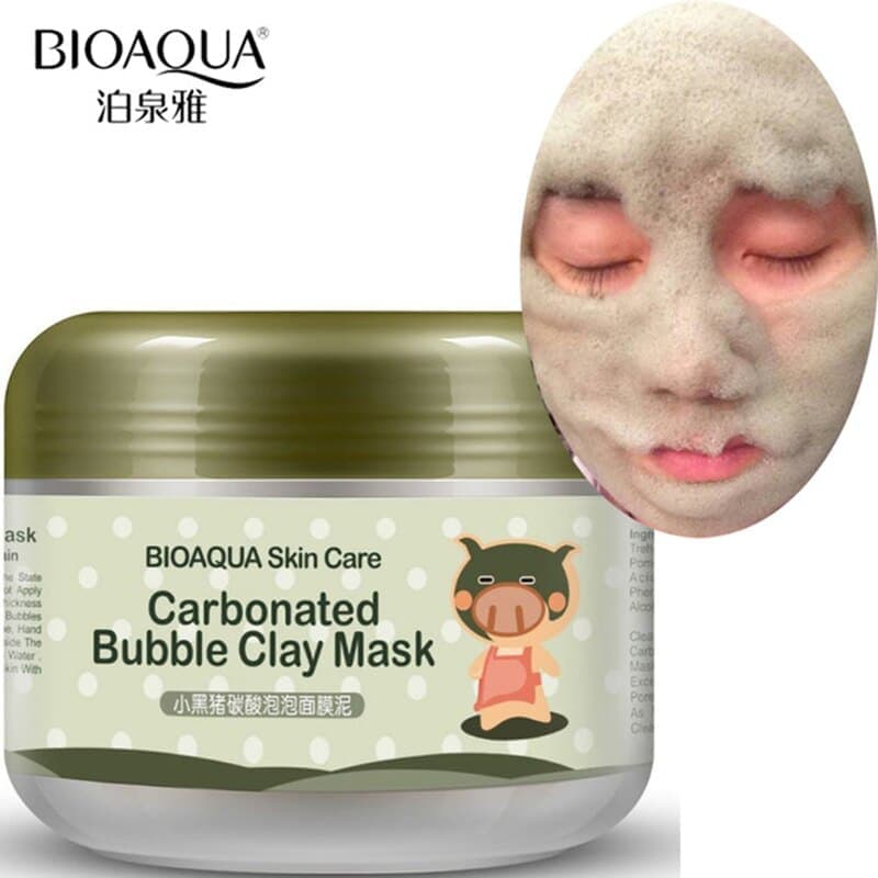 ماسک صورت بایو آکوا مدل Carbonated Bubble Mask حجم 100 میلی لیتر — تصویر ۲