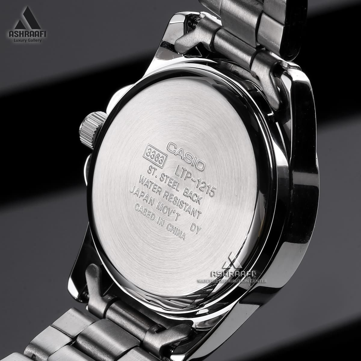 ساعت کاسیو صفحه مشکی Casio LTP-1215A-1A2 — تصویر ۴