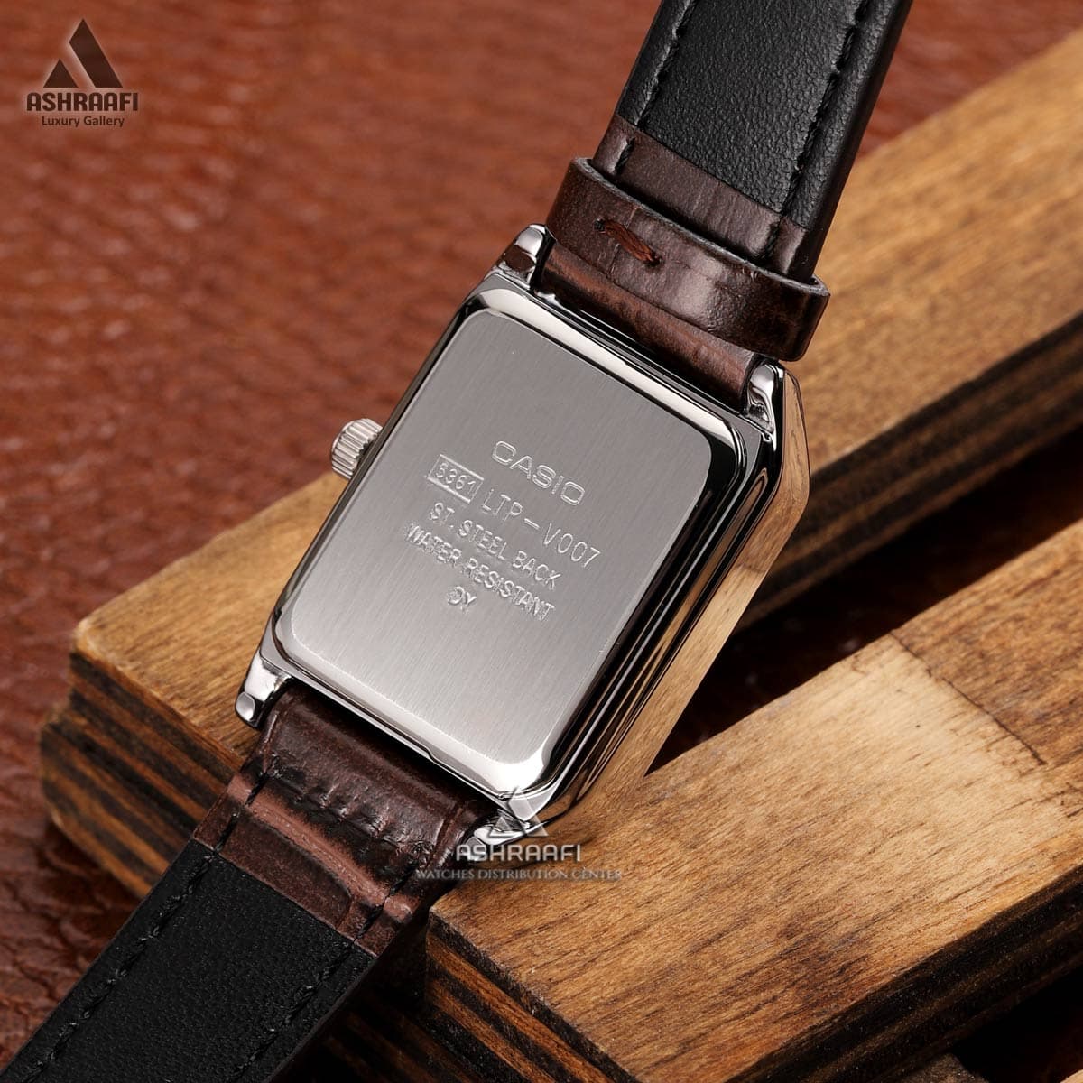 ساعت کاسیو بند چرمی Casio LTP-V007L-9E — تصویر ۴