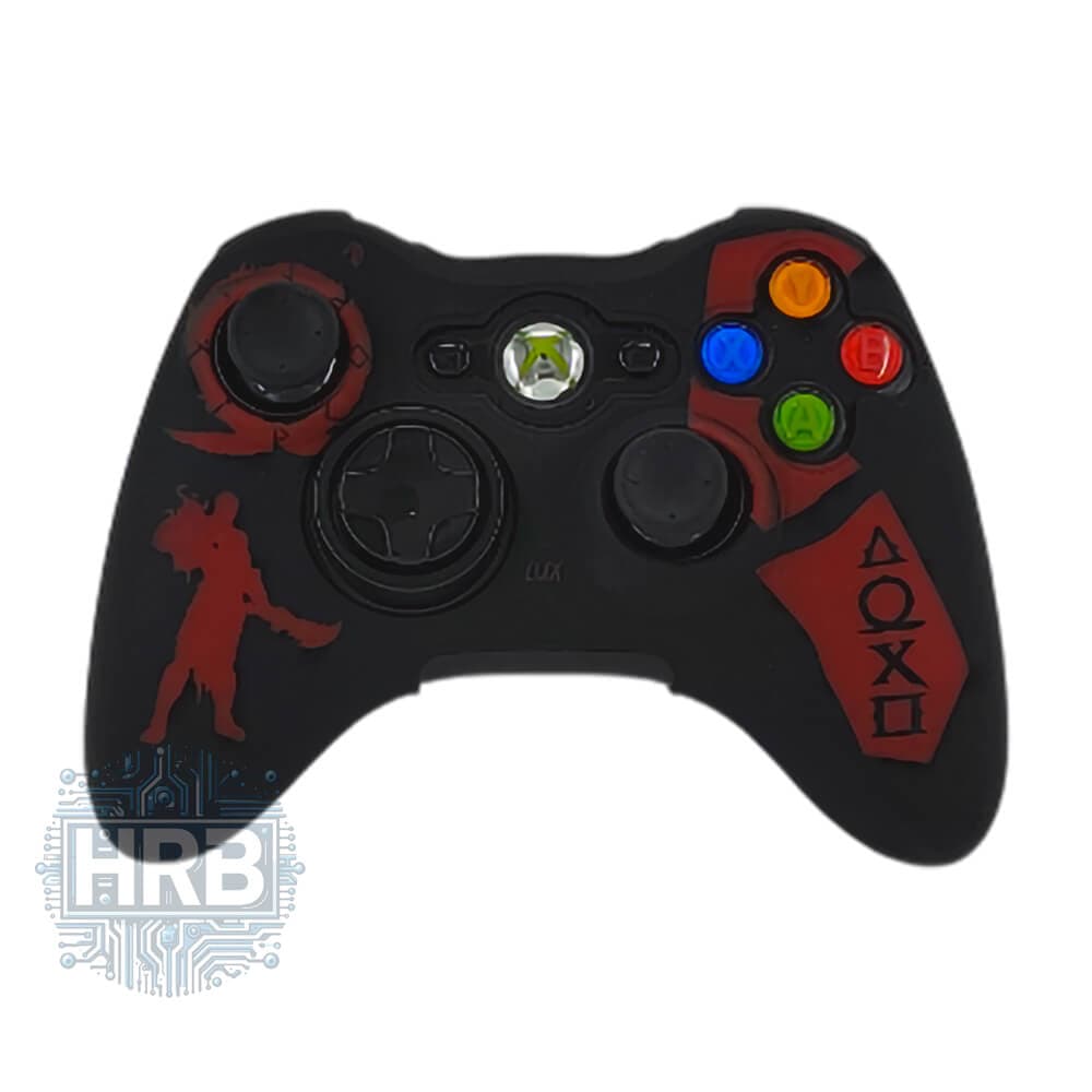روکش دسته ژله ای Xbox 360 طرح God Of War — تصویر ۲