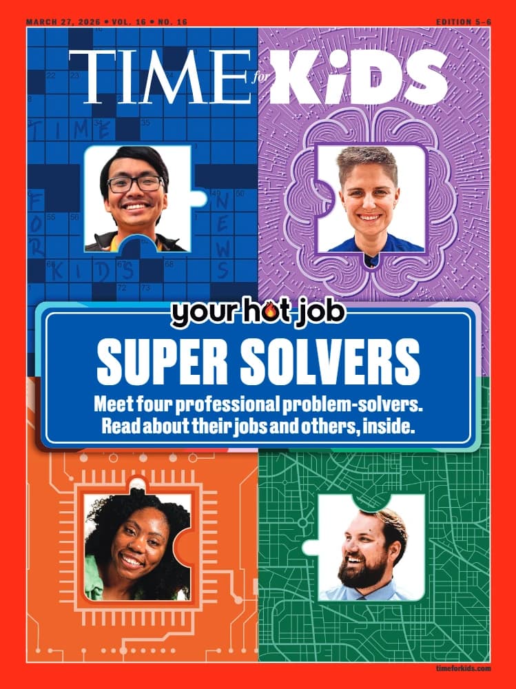 کتاب Time for Kids (مجله تایم برای کودکان – ۲۷ مارس ۲۰۲۶) نسخه انگلیسی PDF | نامشخص — تصویر ۲