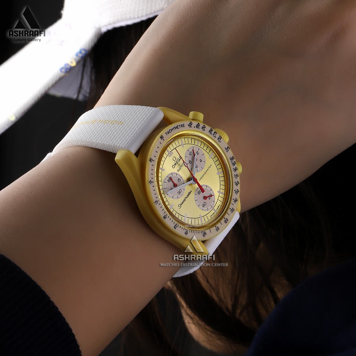 ساعت مچی امگا سواچ Omega x Swatch Speedmaster Sun-2 — تصویر ۷