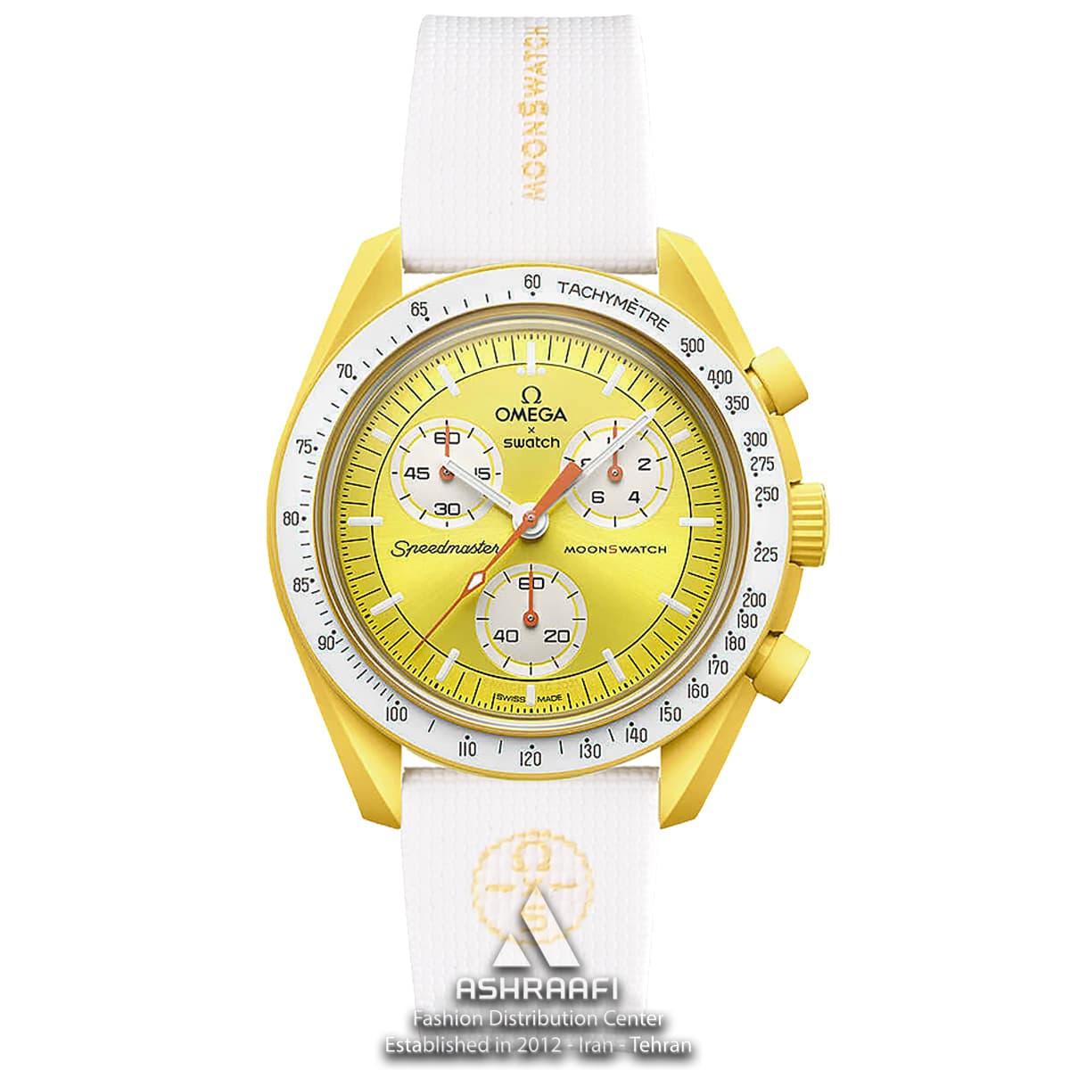 ساعت مچی امگا سواچ Omega x Swatch Speedmaster Sun-2
