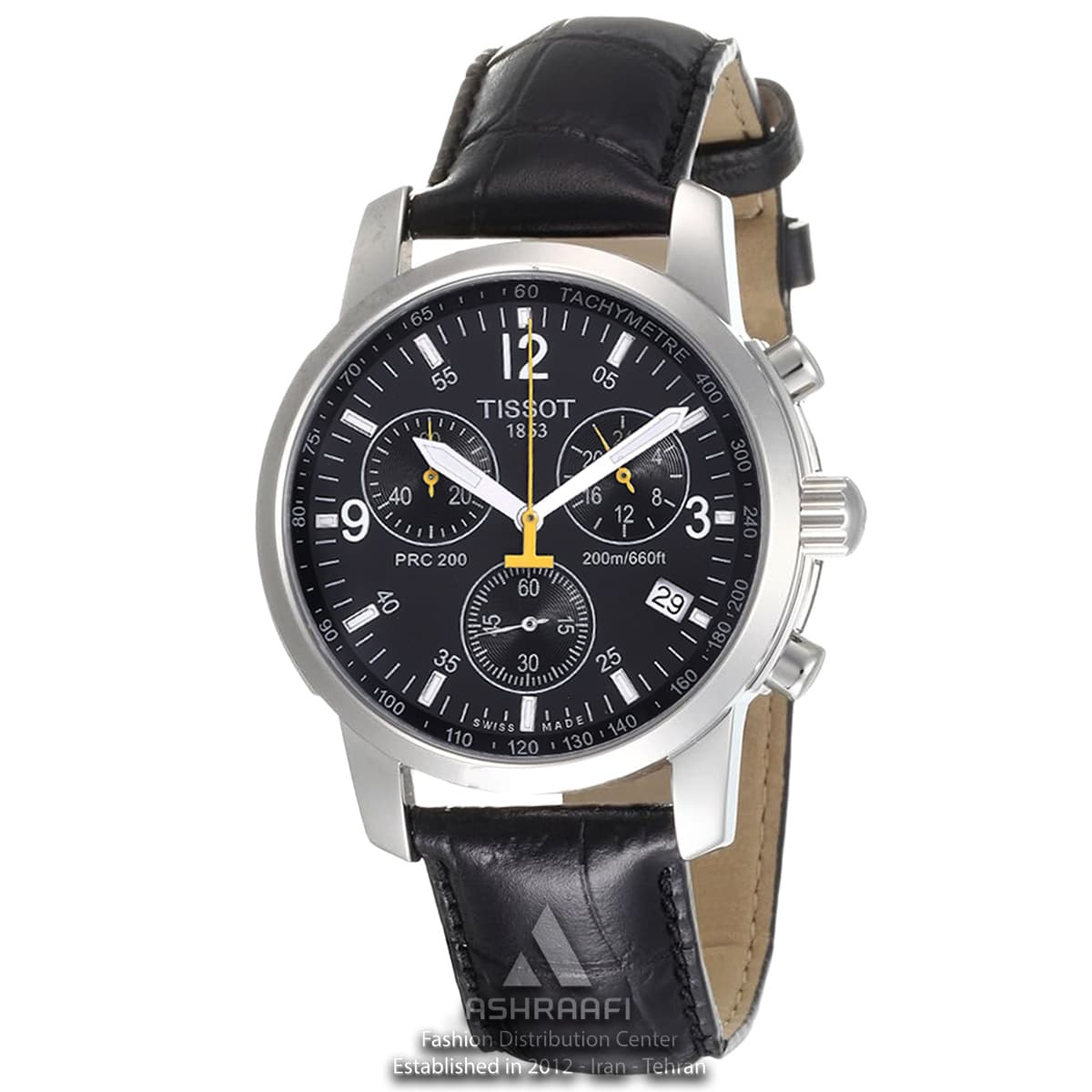 ساعت تیسوت بند چرمی Tissot PRC 200 T014427