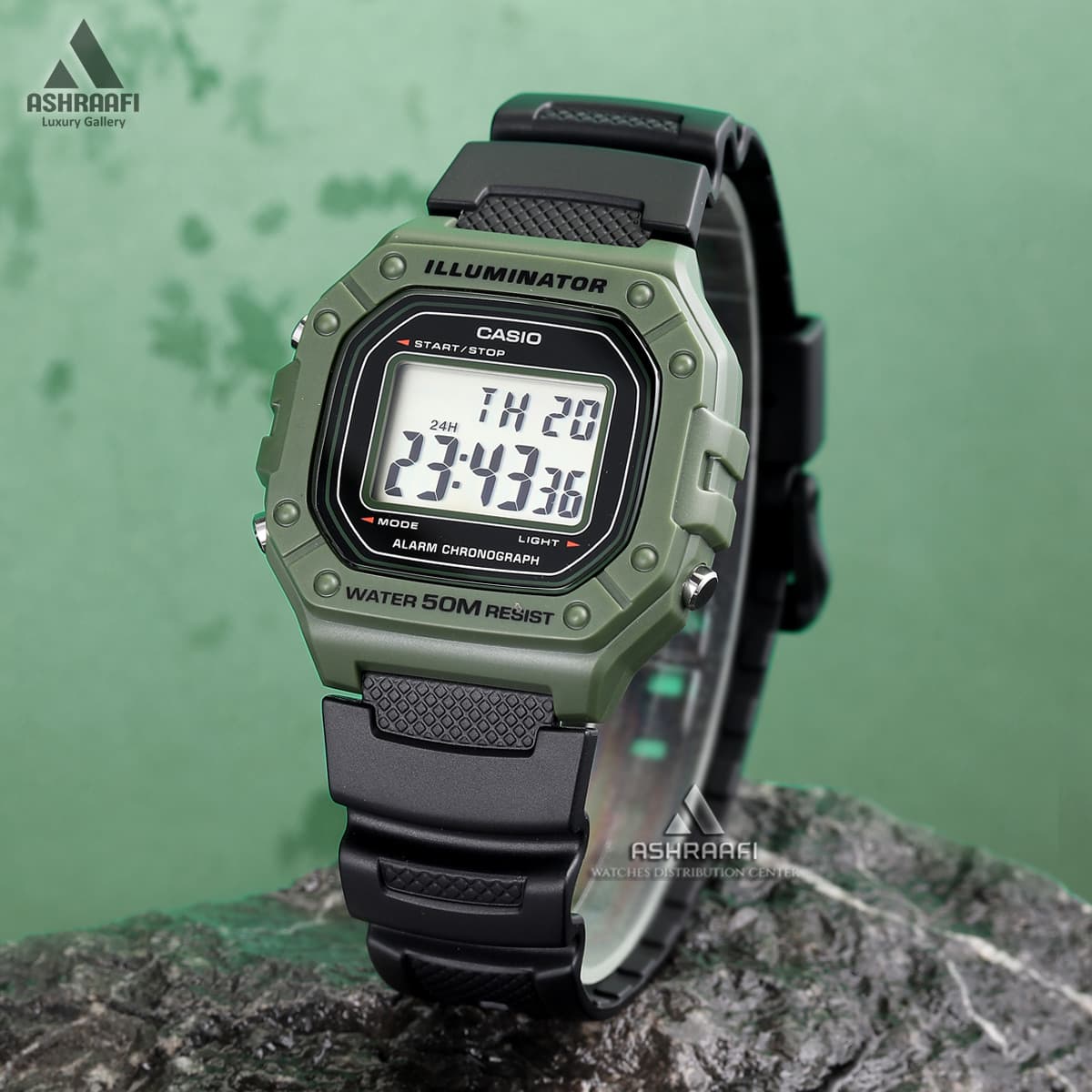 ساعت کاسیو دیجیتالی Casio W-218H-3AV — تصویر ۲