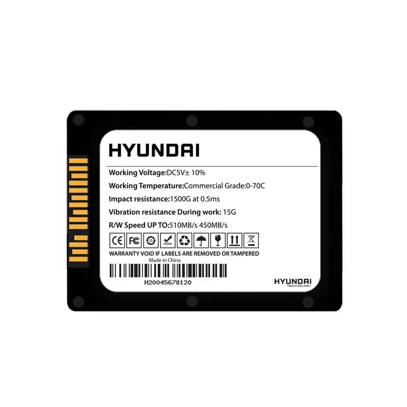 اس اس دی اینترنال SATA III هیوندای مدل SAPPHIRE ظرفیت 120 گیگابایت — تصویر ۷