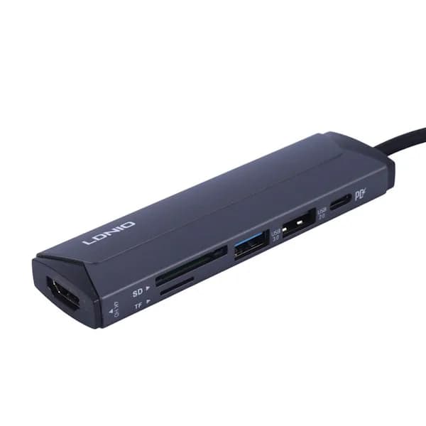 هاب 6 پورت Type-C الدینیو DS-56H — تصویر ۳