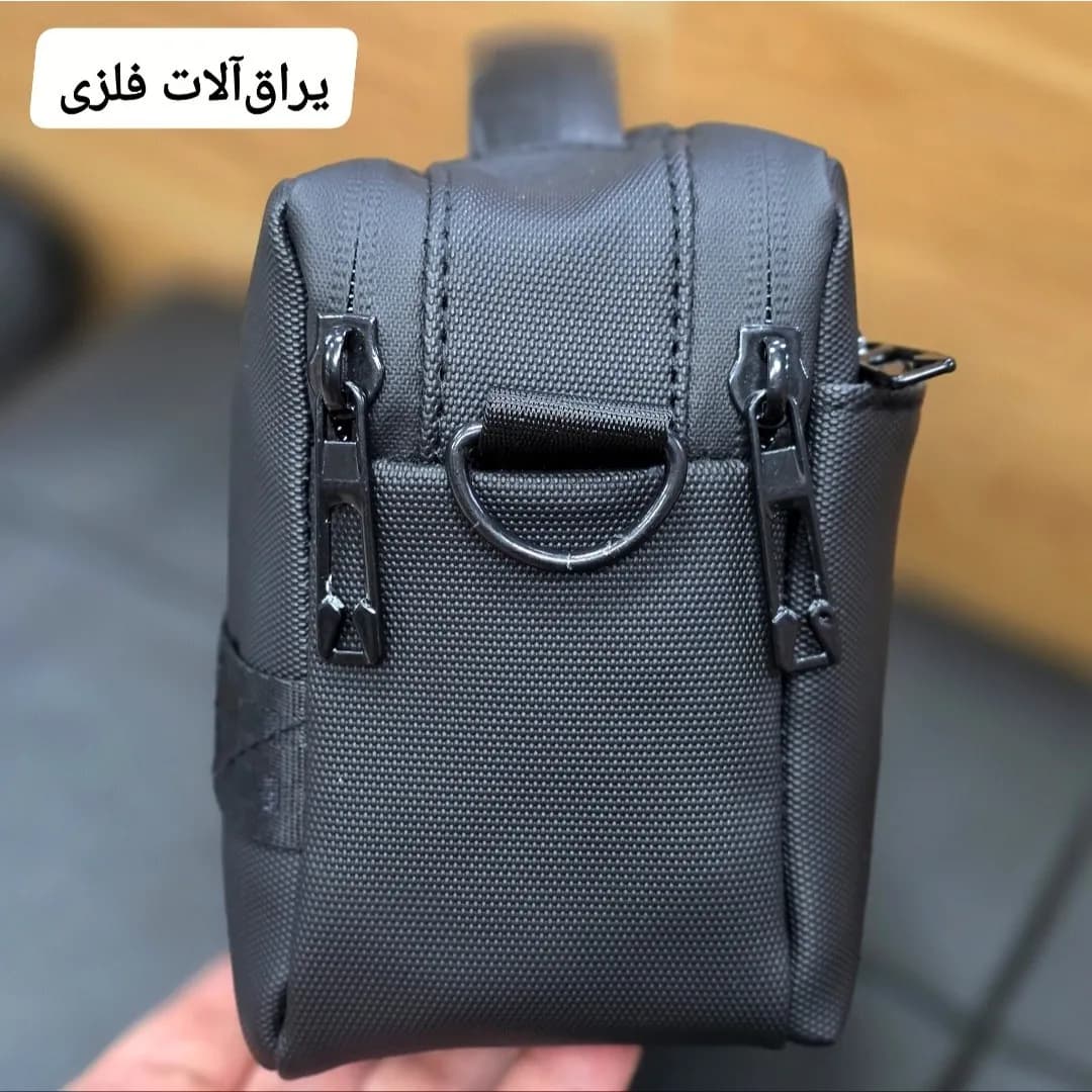 کیف دستی دوشی ضدآب بنج 3 کاره مردانه زنانه شوزبگ پارچه اسکین خارجی — تصویر ۷