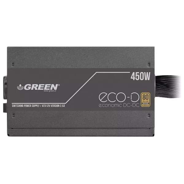 پاور 450 وات گرین Green GP450A-ECO D Bronze — تصویر ۴
