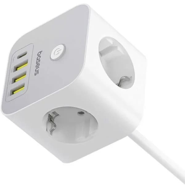 چندراهی برق بیسوس مدل E00066401213-00 PowerCombo Cube — تصویر ۶