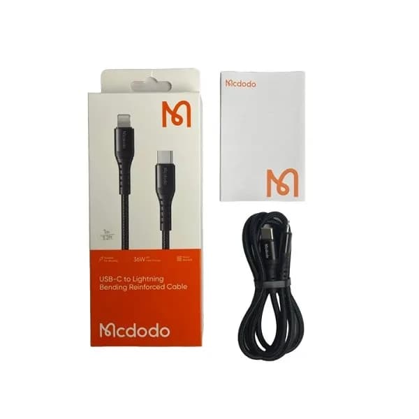 کابل تایپ سی به لایتنینگ فست شارژ 36 وات مک دودو CA-5631 طول 1 متر اصلی — تصویر ۴