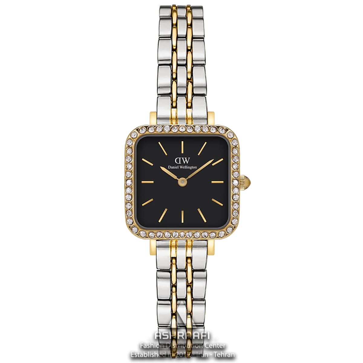 ساعت دنیل ولینگتون بند استیل Daniel Wellington Quadro-D21