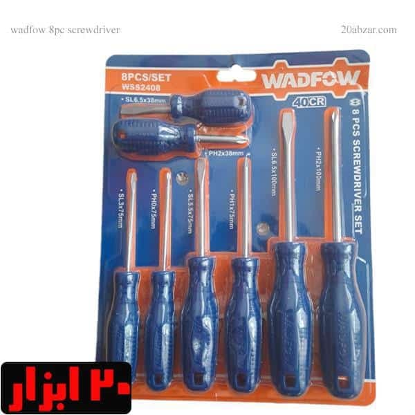 ست 8 عددی پیچ گوشتی کیفیت عالی وادفو