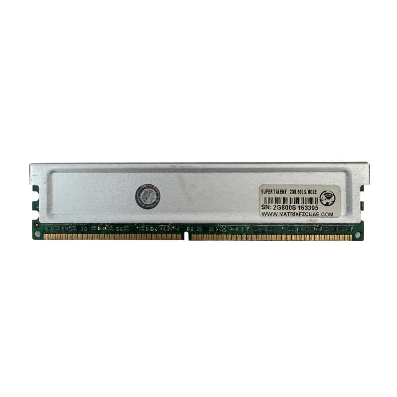 رم سوپرتالنت Super Talent 2GB DDR2 800Mhz Heatsink استوک — تصویر ۲