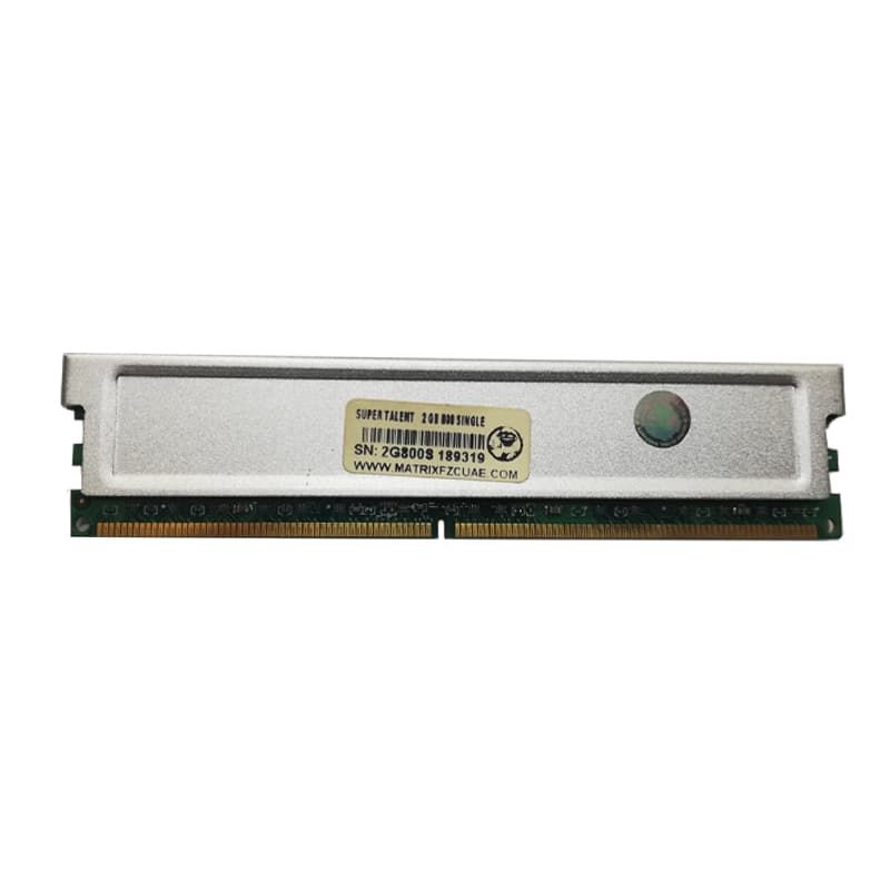 رم سوپرتالنت Super Talent 2GB DDR2 800Mhz Heatsink استوک — تصویر ۵