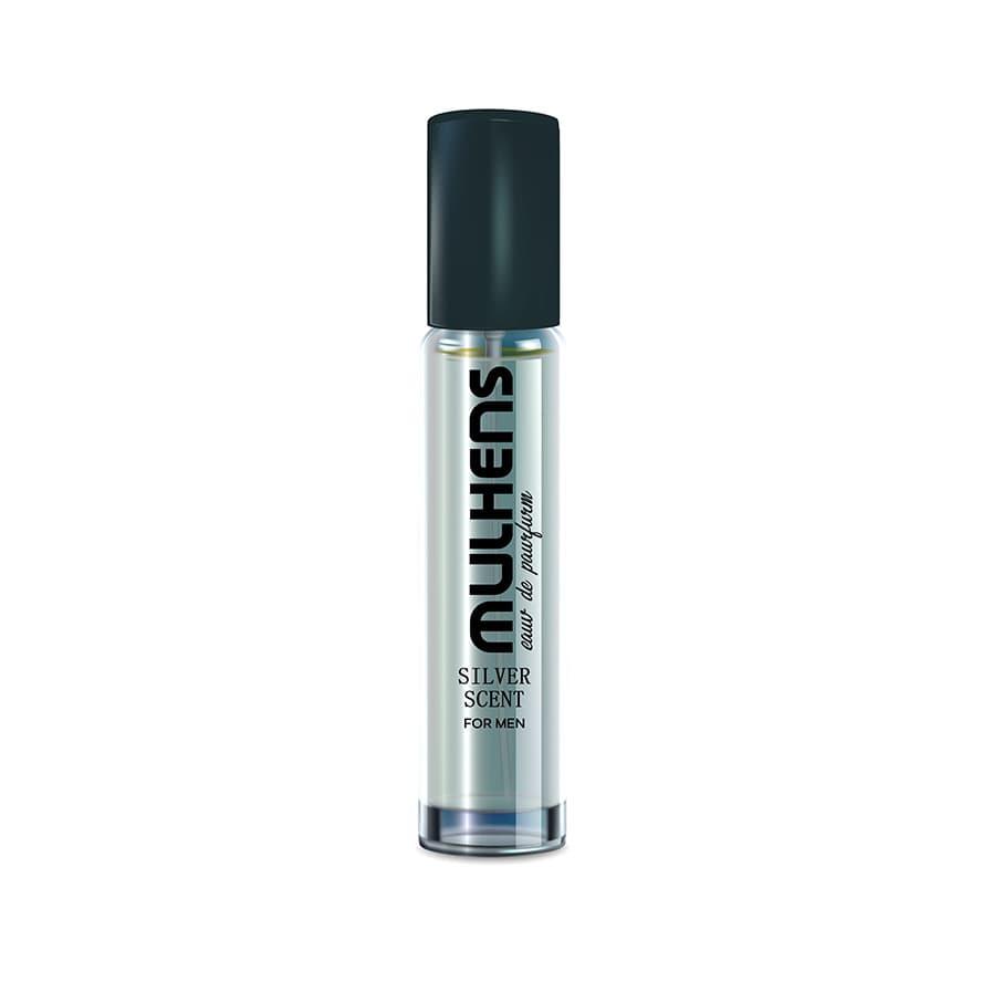 ادکلن جیبی مردانه مولهنس مدل سیلورسنت Silver Scent حجم 27 میل