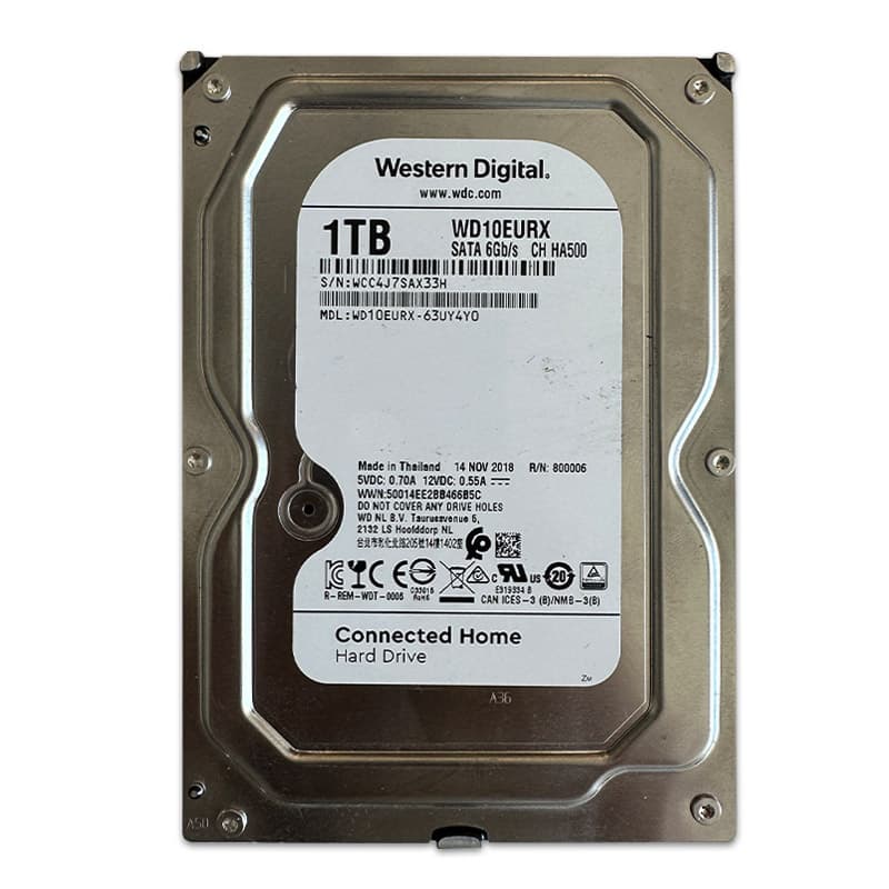 هارد 1 ترا وسترن WD Digital 1TB WD10EZEX استوک