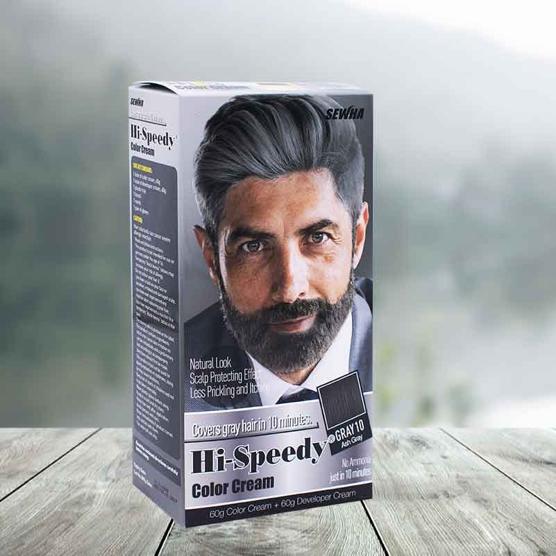 رنگ مو مردانه جوگندمی های اسپیدی