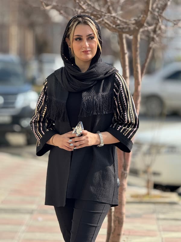 لنین آستین پولکی فرمیسک