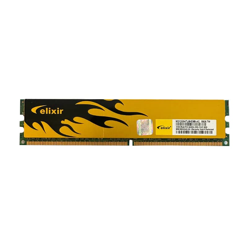 رم الیکسیر Elixir 2GB DDR2 800Mhz استوک — تصویر ۲