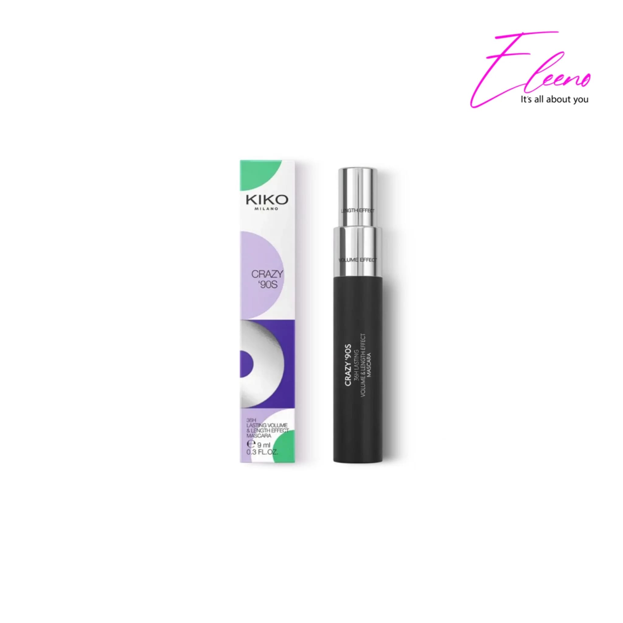 ریمل حجم دهنده و بلند کننده کیکو میلانو Kiko Milano مدل Crazy 90S