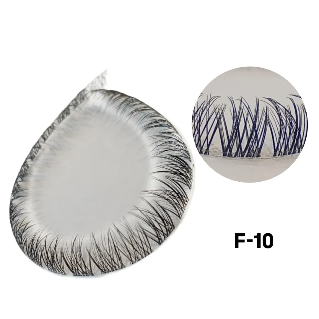 مژه ریسه ای فیشر مدل F سایز 10