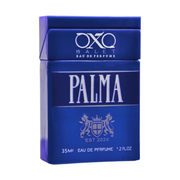 عطر جیبی اکس بالت مدل palma dark blue با رایحه خنک حجم 35 میلی‌لیتر