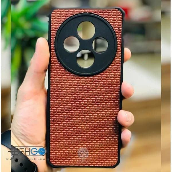 قاب حصیری مناسب گوشی شیائومی Best wicker Case for Xiaomi Redmi 14c — تصویر ۳