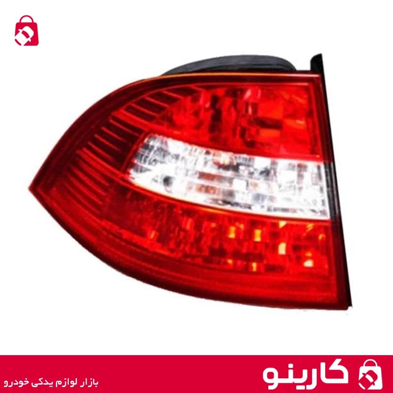 چراغ خطر عقب چپ سمند SE روی گلگیر