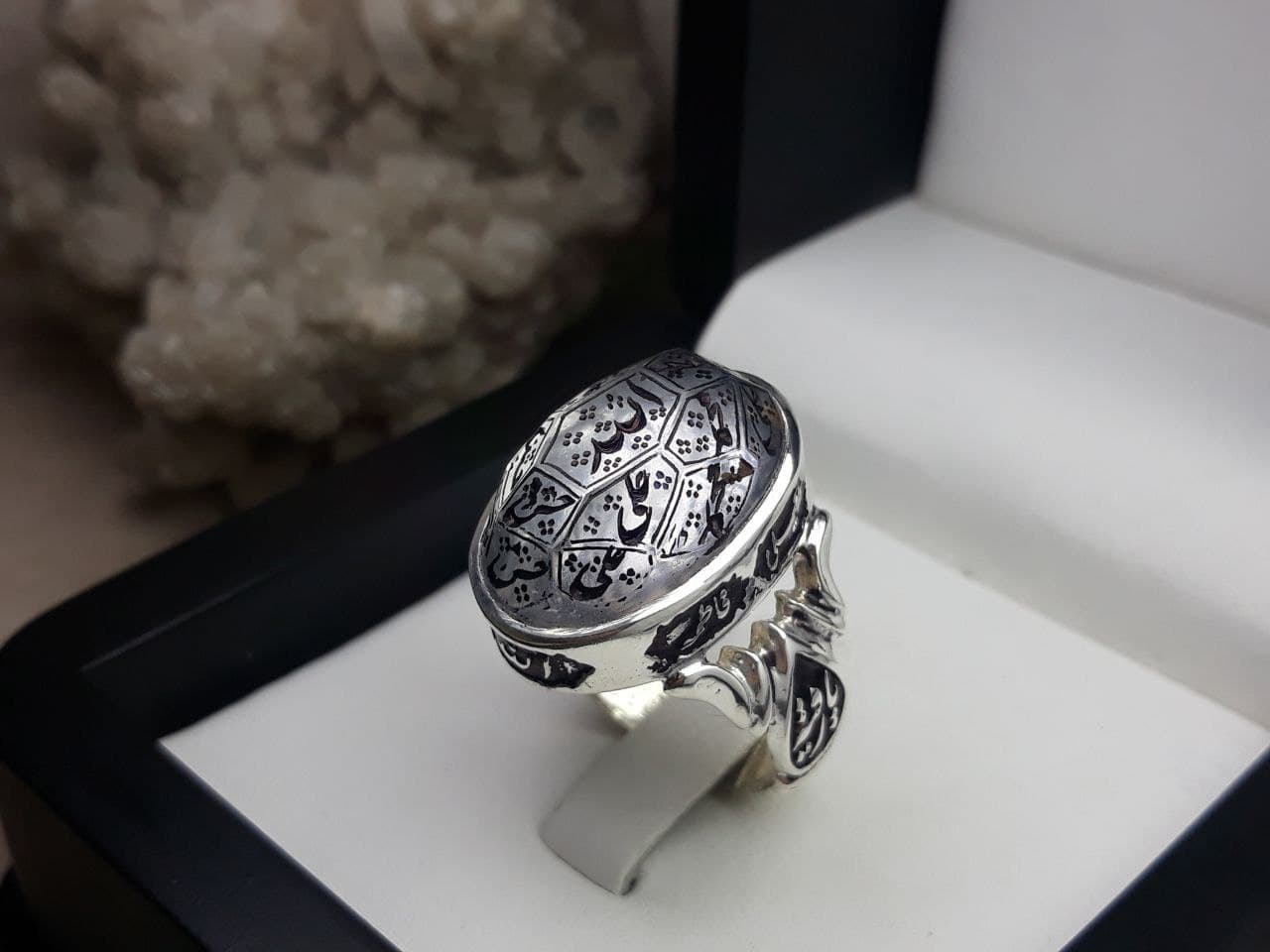 انگشتر مردانه در نجف خطی کد 2209