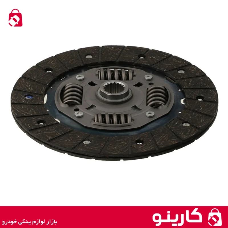 کیت کامل کلاچ پژو 206 پری دمپر چهار فنر دوبل موتور TU گیربکس MA و BE کلاچ محوری ایساکو 0670301199 — تصویر ۵