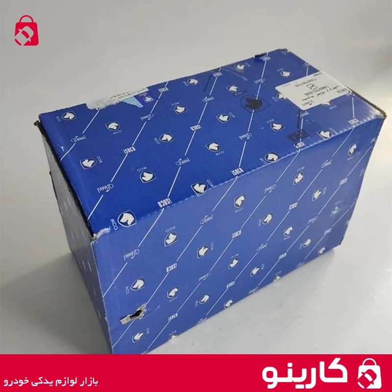 مجموعه لنت کفشک ترمز چرخ عقب سمند 4 عدد با فنر ایساکو 1460105298 شرکتی — تصویر ۳