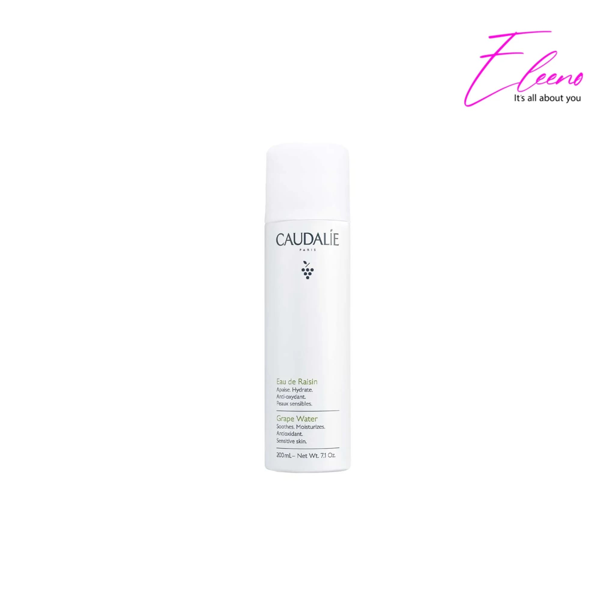 اسپری مرطوب‌کننده صورت کدلی مدل گراپ واتر Caudalie