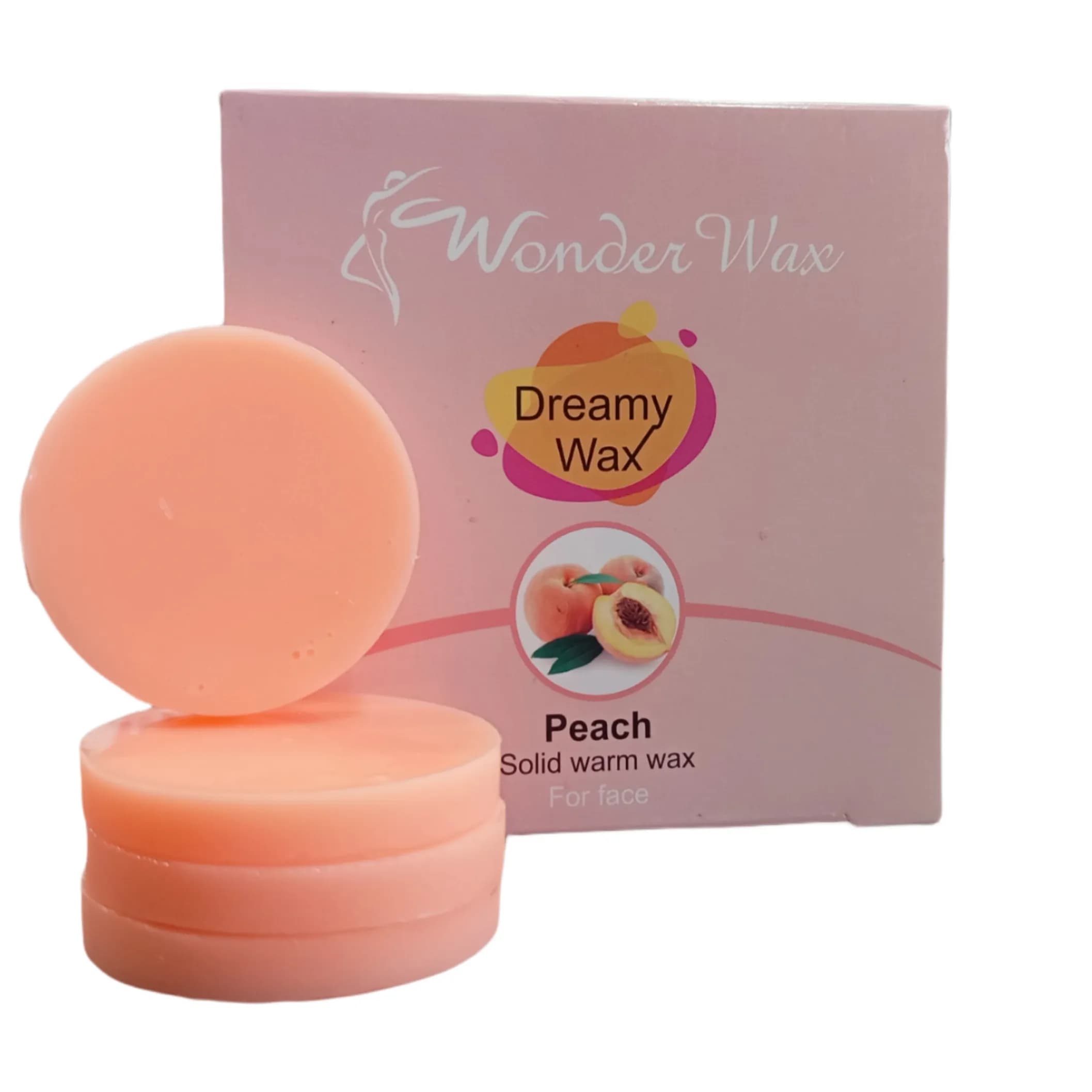 وکس ژله‌ای هلو واندر وکس4عددی Wonder Wax