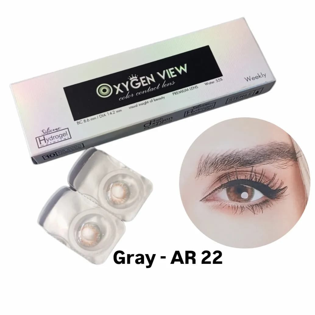 لنز چشم اکسیژن ویو OXYGEN VIEW Gray AR22
