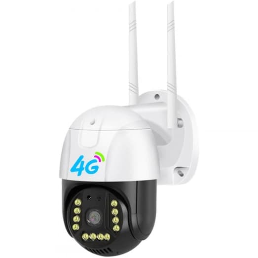 دوربین مدار بسته مینی اسپید دام سیم کارتی V380 کیفیت 4K با دید در شب