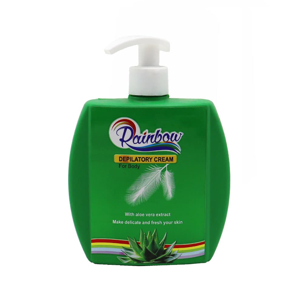 کرم موبر بدن حاوی آلوئه ورا رینبو 300 گرم
