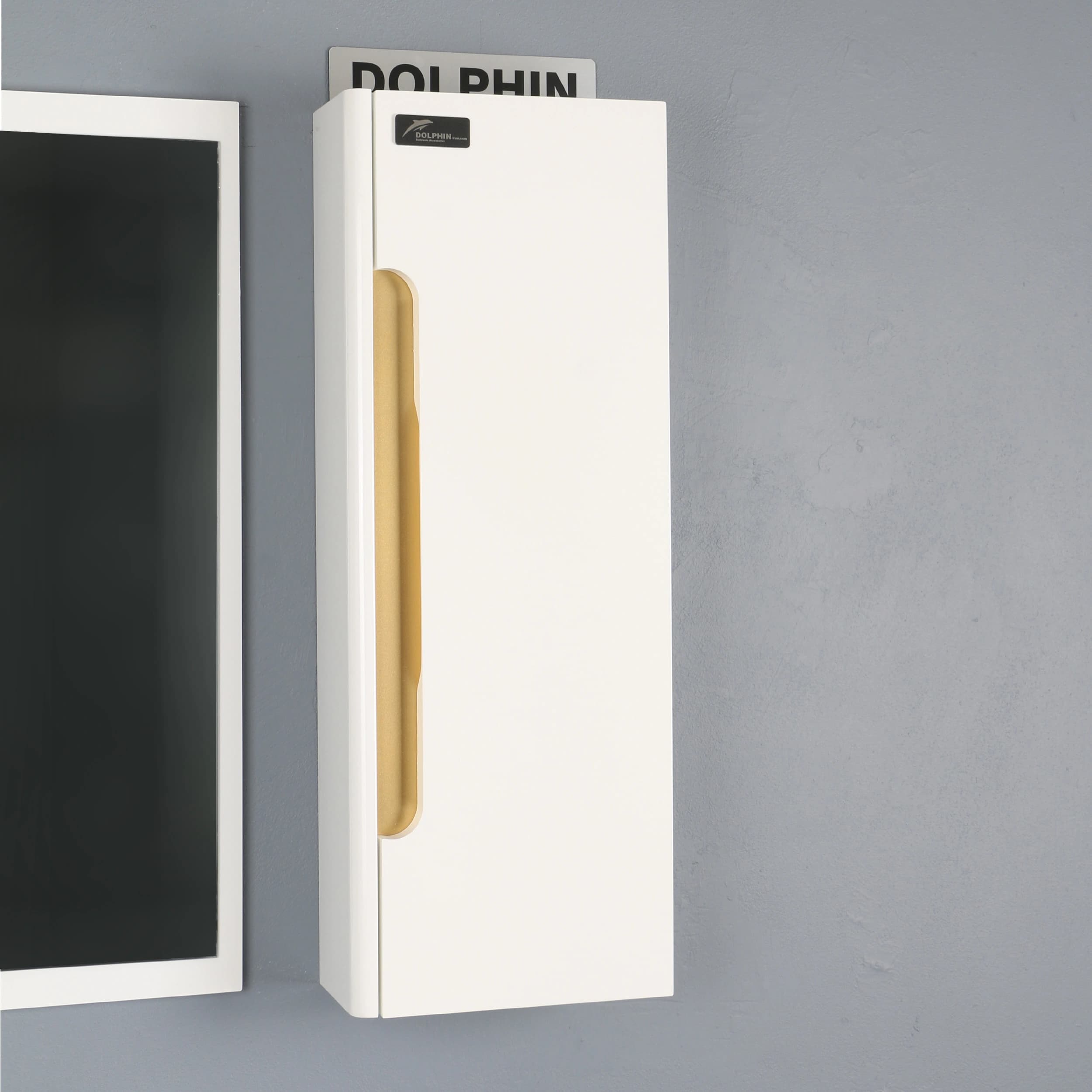 ست کابینت و روشویی دلفین مدل 1135-G به همراه آینه و باکس — تصویر ۴