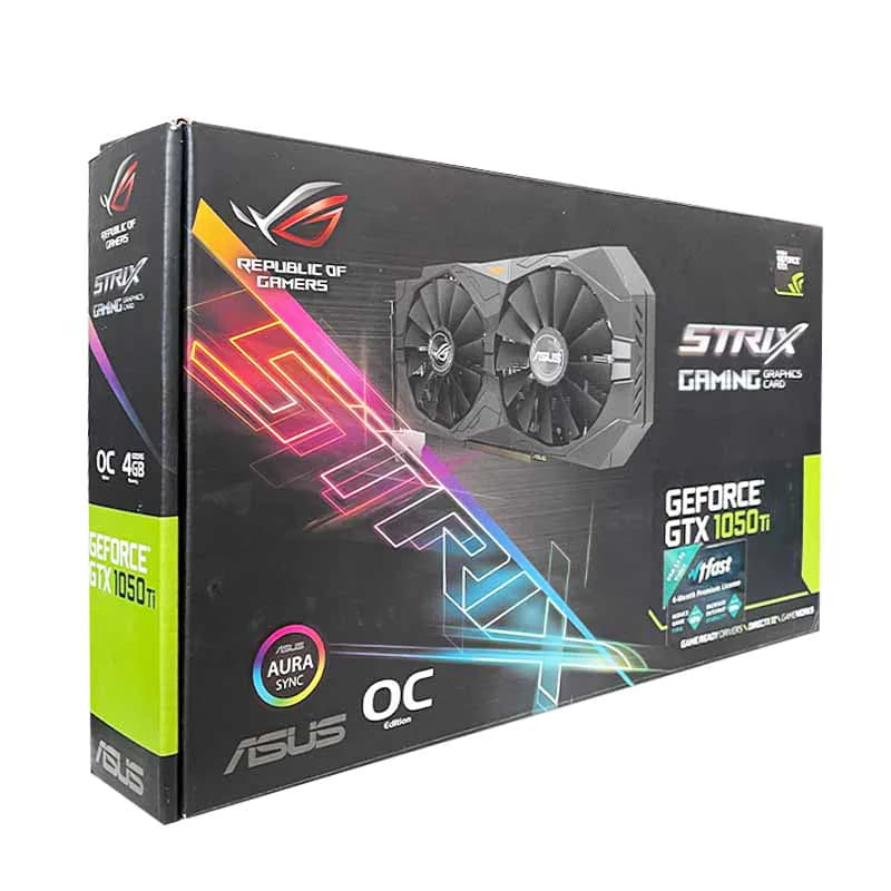 کارت گرافیک ASUS ROG STRIX GTX 1050 Ti 4G GDDR5 استوک در حد نو — تصویر ۷