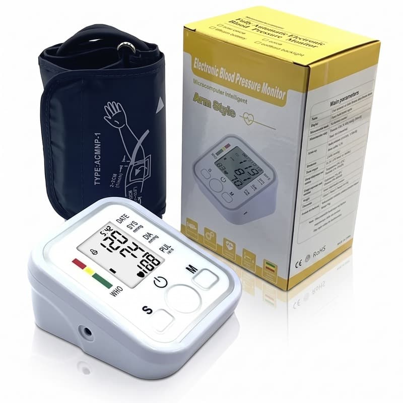 فشارسنج برند آرم استایل BW-3205 بازویی دیجیتال (سخنگو فارسی)