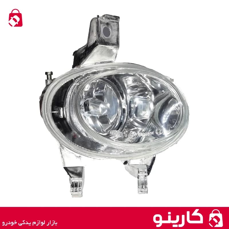 چراغ مه شکن جلو راست پژو 206 با لامپ ایساکو 0541100201 — تصویر ۲