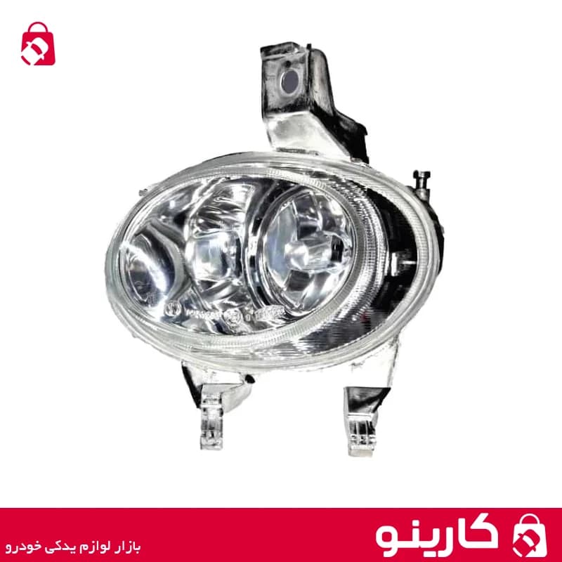 چراغ مه شکن 206 جلو چپ بدون لامپ ایساکو 0541002201