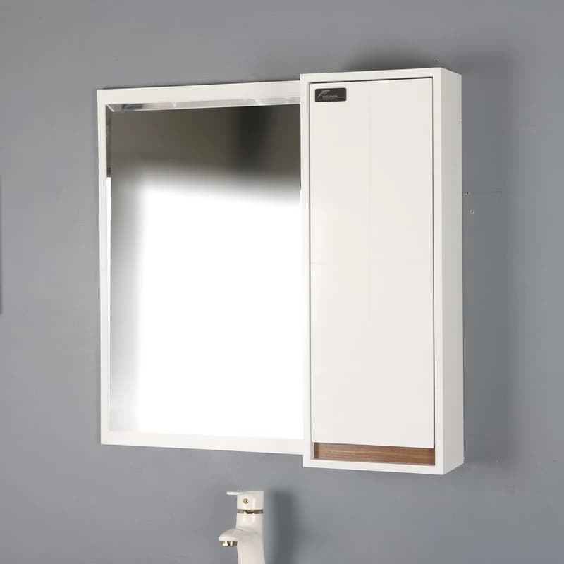 ست کابینت و روشویی دلفین مدل ZN-R13-W-6040 به همراه آینه و باکس — تصویر ۵