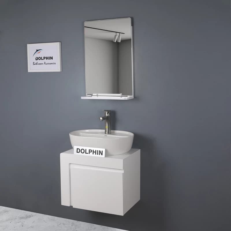 ست کابینت و روشویی دلفین مدل 5035 به همراه آینه