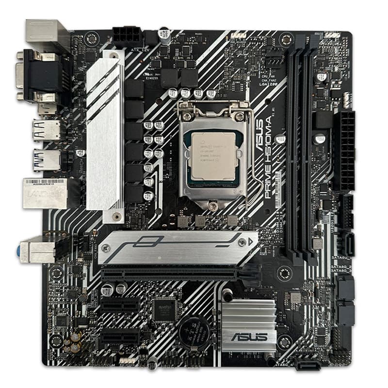 باندل مادربرد ASUS Prime H510M-K + i3 10100F استوک در حد نو — تصویر ۳