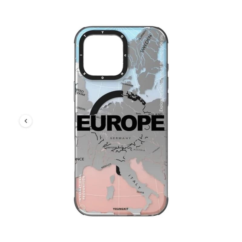 قاب گوشی آیفون 16 پرومکس یانگ کیت مدل Europe