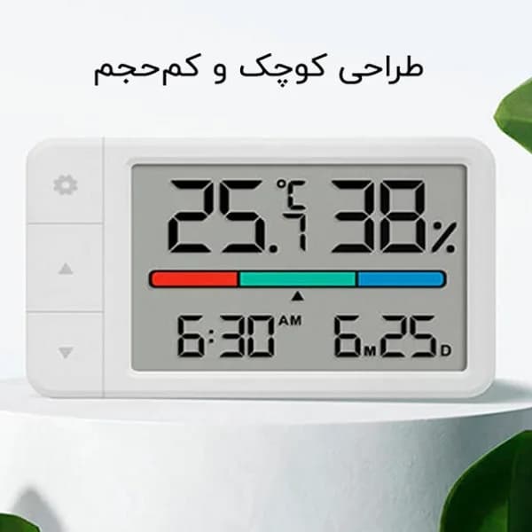 دماسنج و رطوبت سنج شیائومی مدل MiaoMiaoCe MHO-C306 mini اصلی