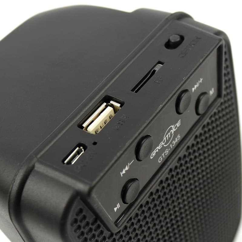 اسپیکر بلوتوثی قابل حمل گریت نایس مدل GTS-1345 – مشکی — تصویر ۹