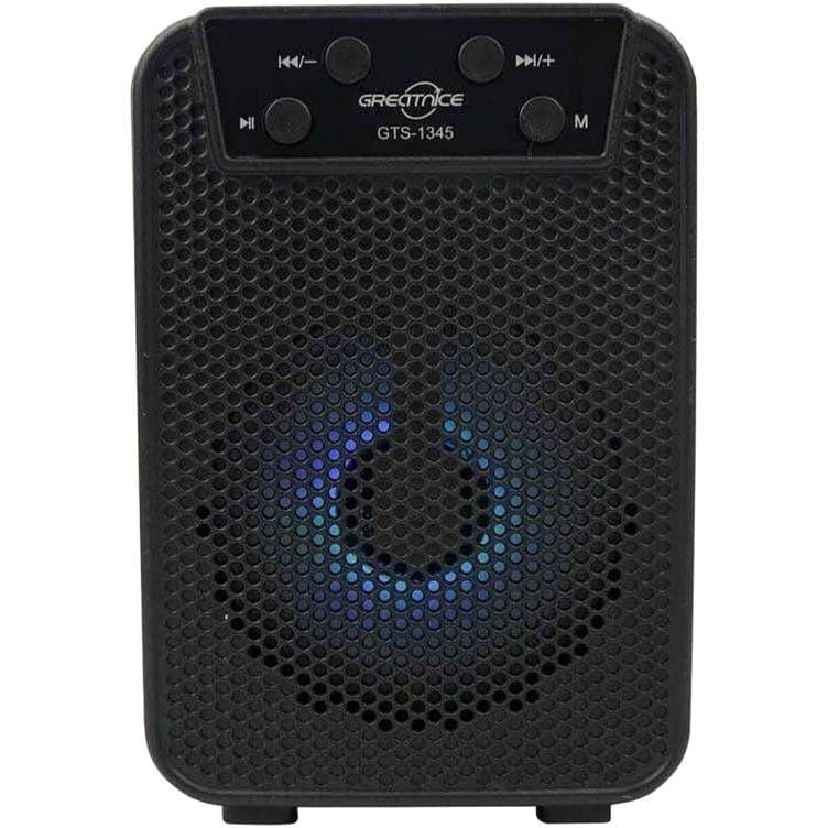 اسپیکر بلوتوثی قابل حمل گریت نایس مدل GTS-1345 – مشکی