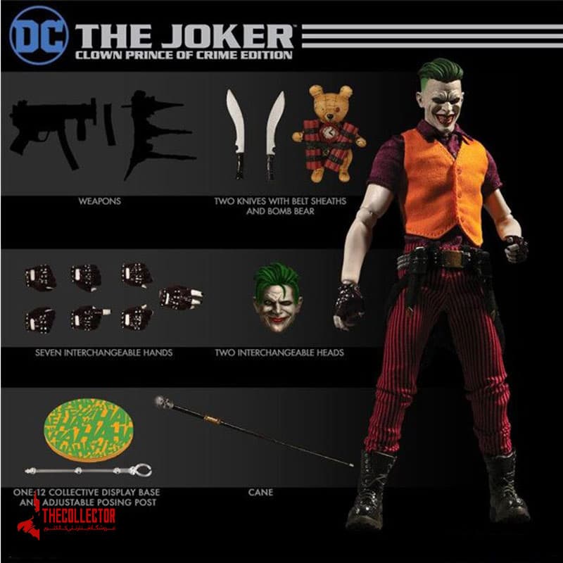 اکشن فیگور جوکر | Joker | برند لجند کریشن — تصویر ۹